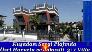 Kuşadası Sevgi Plajında 3+1 Müstakil Havuzlu Villa (SATILDI)
