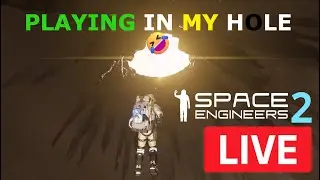 🚀 Space Engineers 2 &ndash; Playing in my base Hole🤣 Addiction.