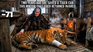 Two Years Ago She Saved a Tiger Cub. This Winter, That Tiger Returned Injured #yakutsk