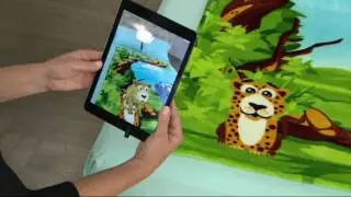 AniMates Augmented Reality Jungle Blanket by MiniMates on QVC