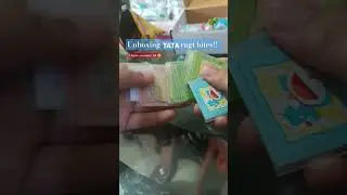 Unboxing doraemon stickers from ragi bites! #music #song 🎀🙃