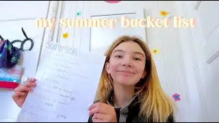 my summer 2021 bucket list || things to do when your bored this summer + inspo