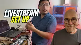 Installing Studio Cameras For a Bob Ross Type of Painting Set up
