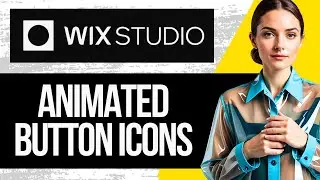How to Add Animated Button Icons in Wix Studio