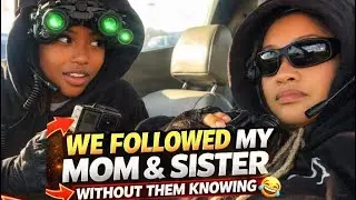 👉 We Followed My Mom & Sister Without Them Knowing 😳😂