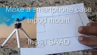 Make a smartphone tripod mount