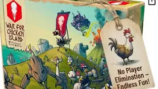 War for chiken island unboxing en espa&ntilde;ol