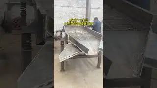 Vibrating screen screens cleanly and is easy to operate #screen #separator #equipment #mining #fyp