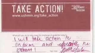 Operation Save Darfur Club- Take Action Pledges!