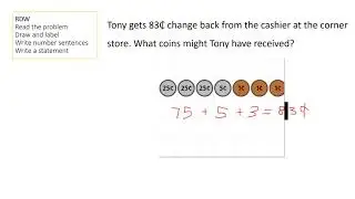 Solving Word Problems with Different Combinations of Coins