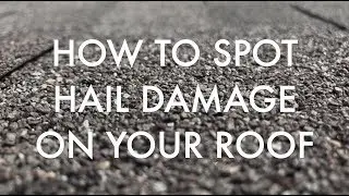How to spot hail damage on your roof | HOMEfix Roofing, Colorado Springs, CO