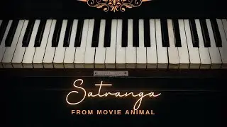Satranga song from movie animal on piano/keyboard 🎹#piano #satranga #animalmovie #yamahakeyboard 