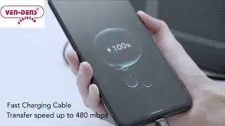 60 W Nylon Braided Type C Cable