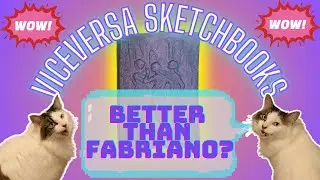 The most GORGEOUS sketchbook you have never heard of: VICEVERSA (better than Fabriano?)