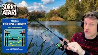 🕹️ Извините, Atari #96: Fishing Derby &mdash; это забавная ранняя игра от Activision для Atari 2600! 🕹️