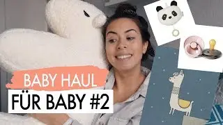 NEUE BABY PRODUKTE F&Uuml;R BABY#2 BABY HAUL - BIBS SCHNULLI, BABY DECKE, STILLKISSEN