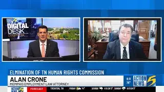 Alan Crone Talks The Elimination of The TN Human Rights Commission on the Channel 5 Digital Desk