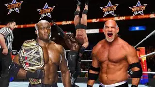 Bobby Lashley Vs Goldberg | WWE Championship | SUMMERSLAM