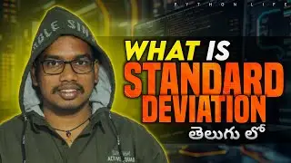 What is Standard Deviation | Statistics in Telugu  | Machine Learning in Telugu 