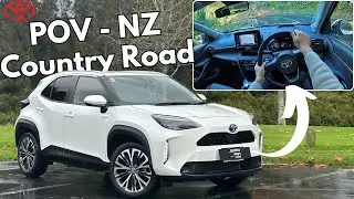 Toyota Yaris Cross Hybrid - NZ Country Road POV Drive Review - Compact SUV with GREAT ECONOMY