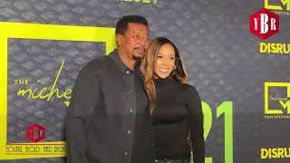 Robert Townsend & Skye Townsend At The Micheaux Film Festival! Honored For His Filmmaking Career!