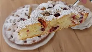 Torte e Thjesht me Kumbulla dhe Kos 😍 3 Minuta Recet&euml; 👌😍