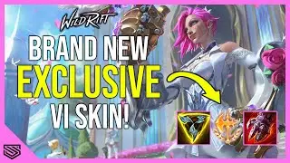 *NEW* CRYSTAL ROSE VI 🔥 EXCLUSIVE SKIN 20K+ DAMAGE Best Vi Build - Patch 3.5