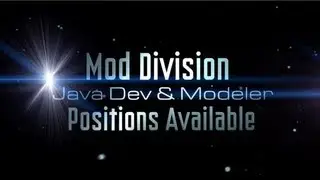 Mod Division - Java Developer & Modeler Positions Available