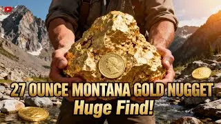 27 Ounce Montana Gold Nugget Found! | Largest Recent Discovery
