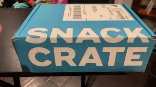 Snack Crate Unboxing #snackcrate