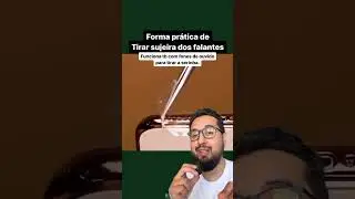 Lifehack para tirar sujeira dos falantes do celular #celular #dicas #truques