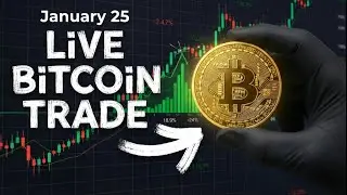 Bitcoin TRADING Live Now on January 25 Bitcoin #BTC #CryptoTrading #BitcoinAnalysis #ChartAnalysis