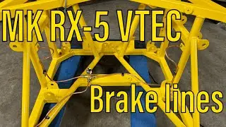 MK Indy RX-5 Vtec: Brake lines