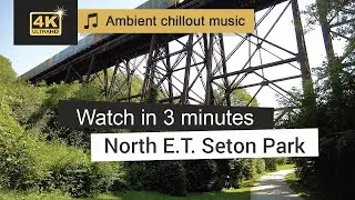 Hiking Adventurer exploring North E.T. Seton Park - Best Trails to Hike in Canada | Ambient music 🎵