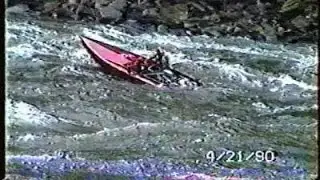 1990 Chair Creek Jet Boat Races Riggins Idaho Salmon River