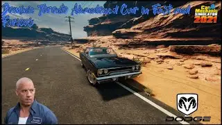 car mechanic simulator 2021/Dominic Toronto's Abandoned Car in Fast and Furious DODGE