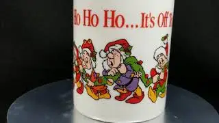 Snow White Seven Dwarfs Off To See Santa Mug
