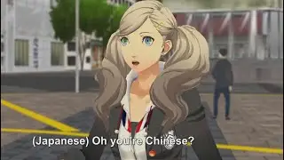 Западные иностранцы, говорящие на азиатском языке | Анимация Persona 5