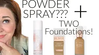 Flower Beauty Invisible Powder Spray +2 FOUNDATIONS!