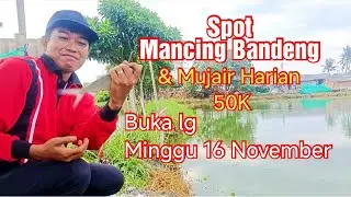 Spot Mancing Bandeng & Mancing Nila Babon di Salembaran @KawanGentak