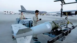 JDAM Bombs on B-52 Strategic Bomber