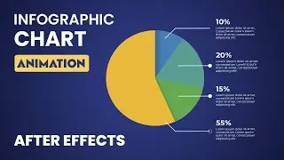 Animated Infographic Pie Chart After Effects Tutorial