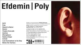 Efdemin &mdash; Poly (Mixed Album)