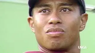 Tiger Woods Wins 2nd U.S. Open Championship June 16, 2002