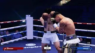 ROCKY MARCIANO VS JAI OPETAIA | ONLINE UNDISPUTED PS5 | HE GIVES UP FROM THE BEATING AND GETS KO'D