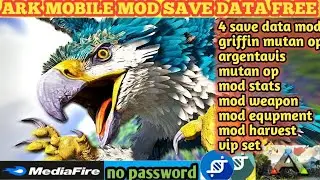 4 ark mobile mod save data | full Tek | op dino grifin & argen | mod stats | mod weapon armor tool