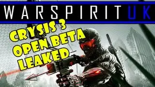 LTAC3 - Crysis 3 Open Beta EA Leaks Info!