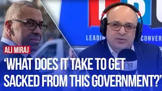 Ali Miraj's response to James Cleverly's 'disgraceful joke' | LBC