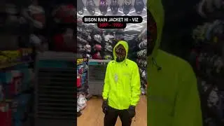 Bison rain jacket 🧥 #rain #rainproof #raidar #jacket #summer