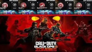 How To Unlock All New Zombie Snacks Quest Rewards In Black Ops 6 Zombies